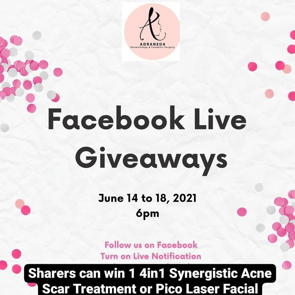Day 1 Facebook Live Giveaways...