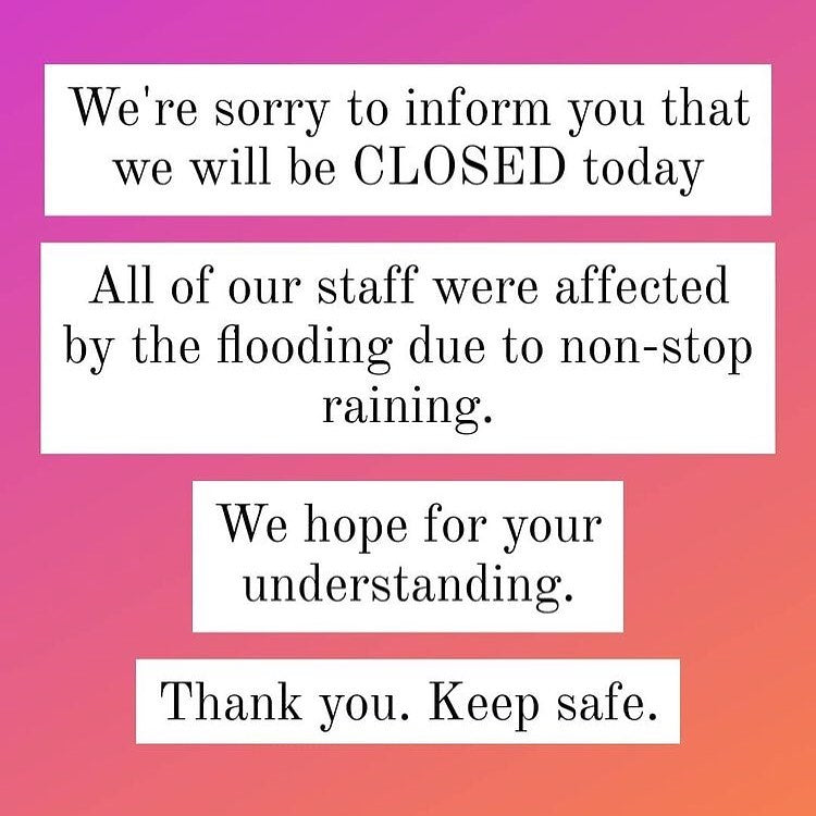 I’m sorry to inform you...