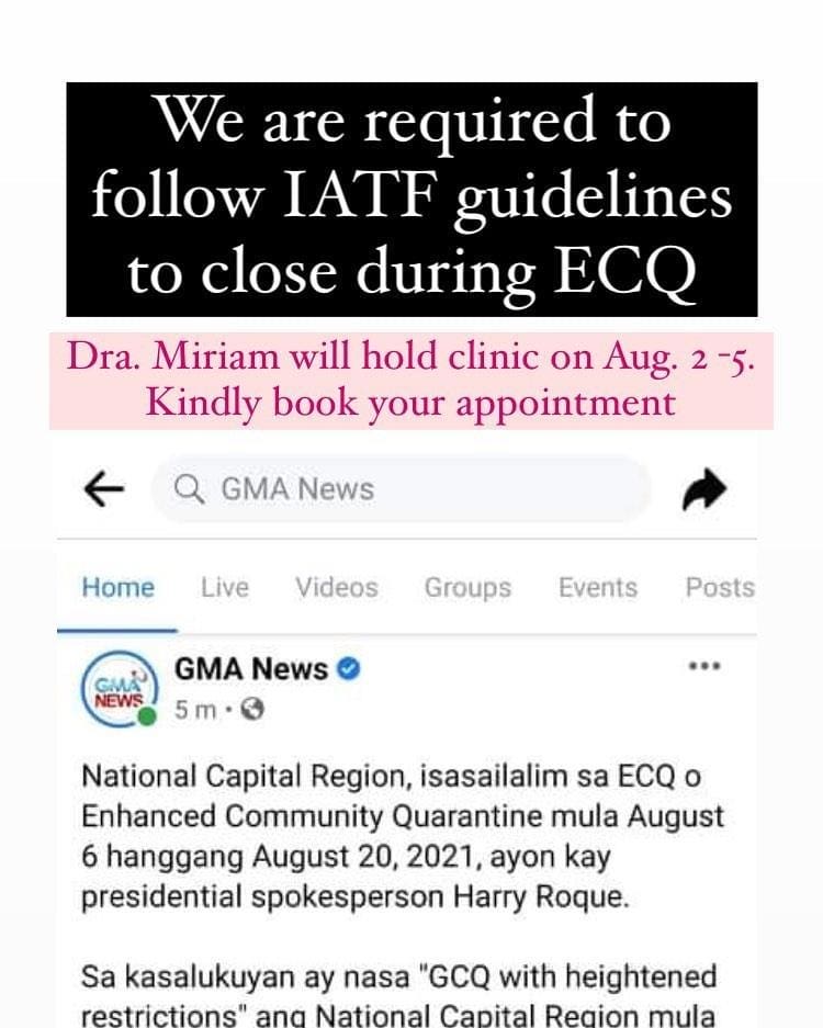 We are required to follow...