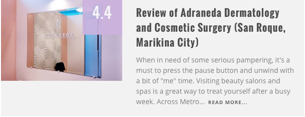 Review from rochkirstin.com - one of the top food and lifestyle bloggers in Manila