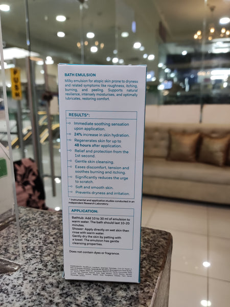 Oillan derm+   Bath Emulsion.   Relief Protective Formula