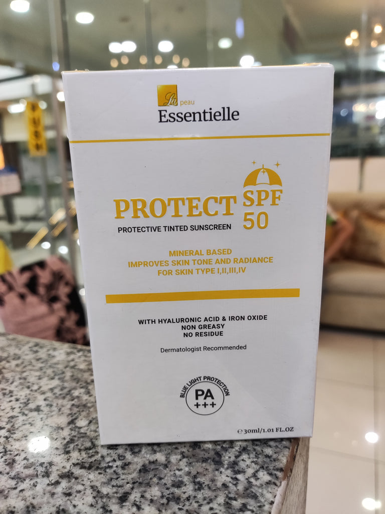 ESSENTIELLE Protect spf50 Protective tinted sunscreen 30ml