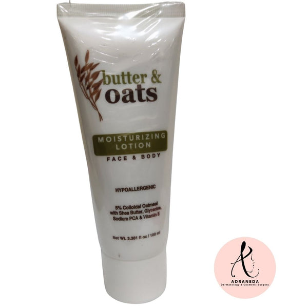 Butter and Oats Moisturizing Lotion Adraneda Dermatology & Cosmetic