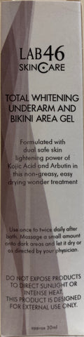 Lab46 Total Whitening Underarm and Bikini Gel - Adraneda Dermatology & Cosmetic Surgery Clinic
