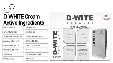 D Wite Whitening Cream - Adraneda Dermatology & Cosmetic Surgery Clinic