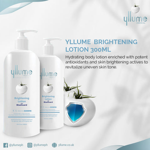 Yllume Skin Brightening Lotion with Blueguard