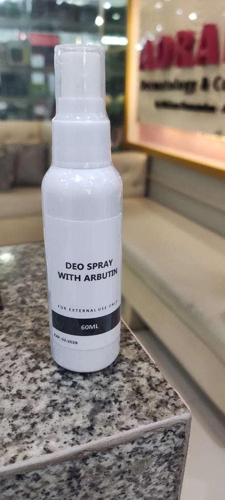 Deo spray with Arbutin