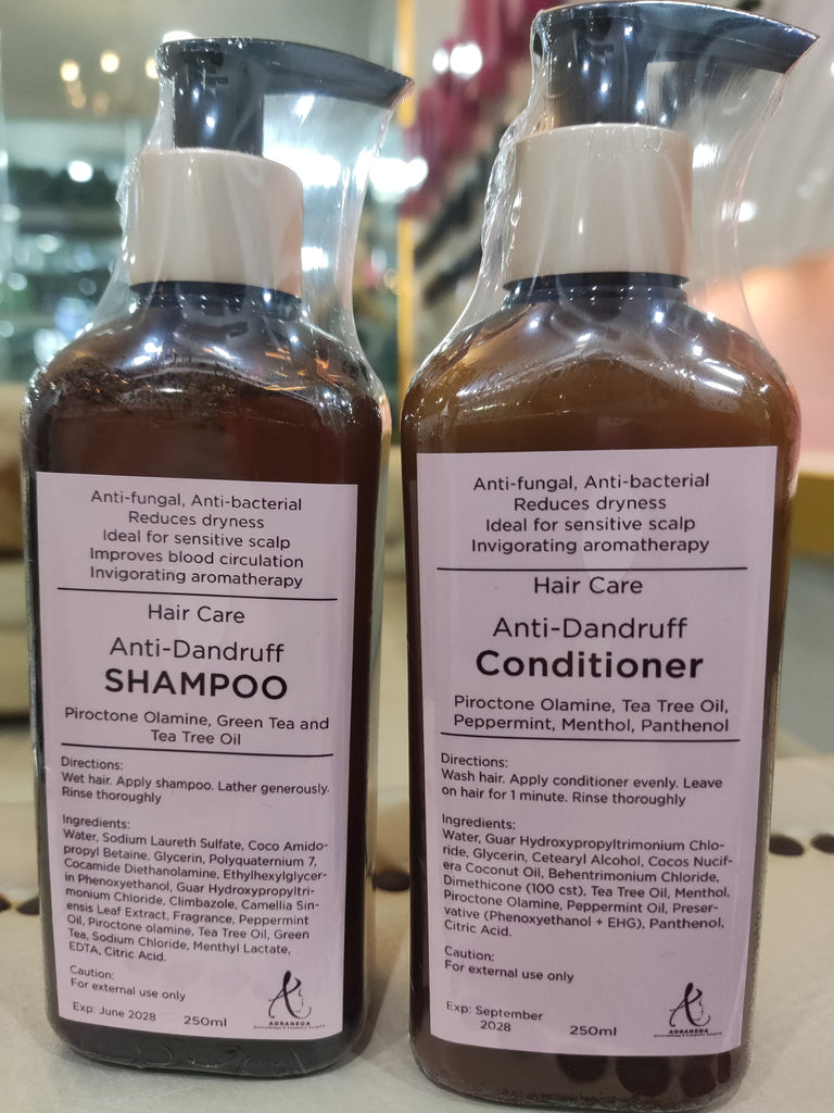 Adraneda Anti-Dundruff Shampooh and Conditioner Set