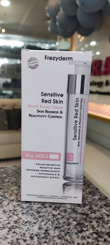 FREZYDERM SENSITIVE RED SKIN MATTE FACIAL CREAM