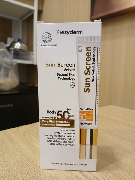 Frezyderm New Velvet Technology (Sunscreen Body & Face) - 125ml Adraneda Dermatology & Cosmetic Surgery Clinic