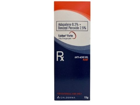 Epiduo Forte Gel (Benzoyl Peroxide 2.5% and Adapalene 0.3%) - Adraneda Dermatology & Cosmetic Surgery Clinic