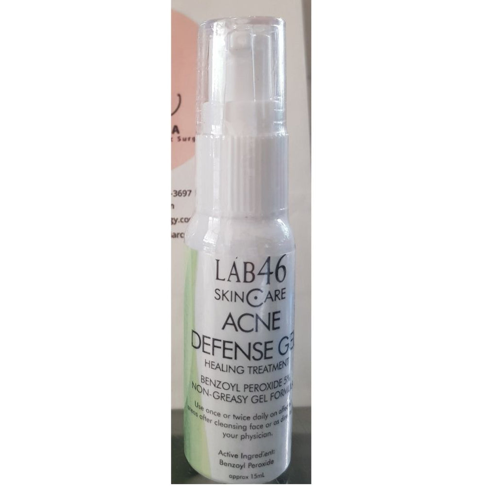 Lab46 Acne Defense Gel (Benzoyl Peroxide) Healing Treatment - Adraneda Dermatology & Cosmetic Surgery Clinic