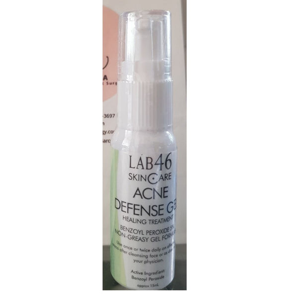 Lab46 Acne Defense Gel (Benzoyl Peroxide) Healing Treatment – Adraneda ...