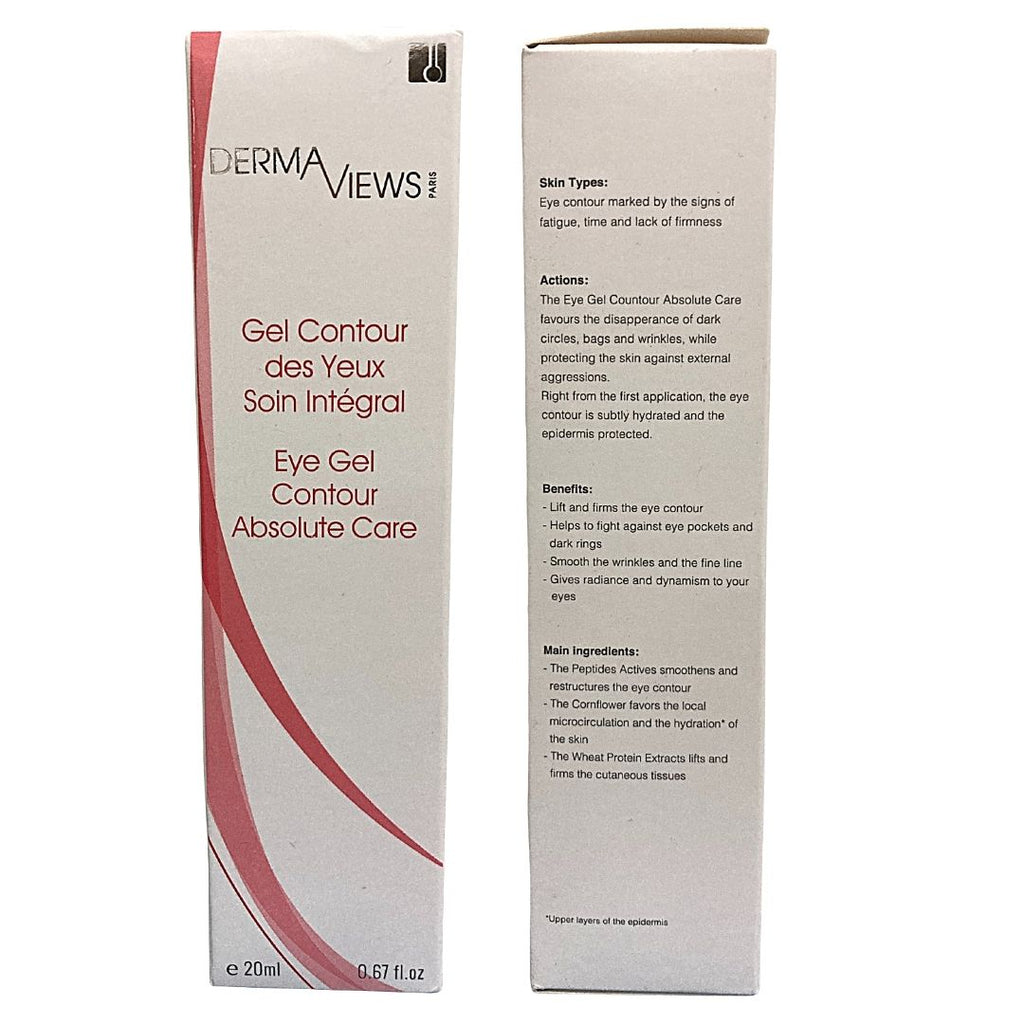 Dermaviews Eye Gel Contour - Lightening and Anti-aging Eye Gel - Adraneda Dermatology & Cosmetic Surgery Clinic
