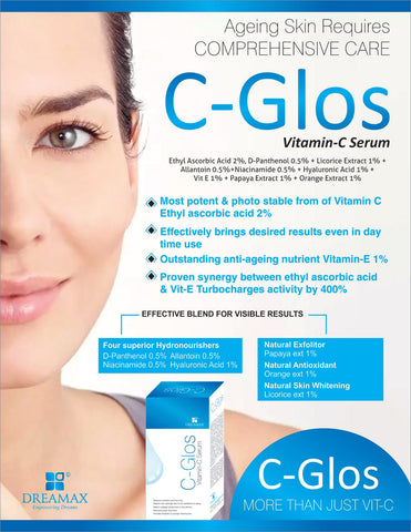 cglos vitamin c with hyaluronic acid serum