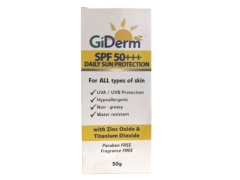 GiDerm Sunscreen - Adraneda Dermatology & Cosmetic Surgery Clinic