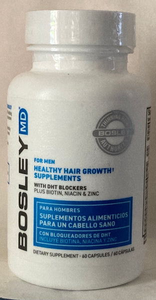 BosleyMD Healthy Hair Growth Supplements for Men - Adraneda Dermatology & Cosmetic Surgery Clinic