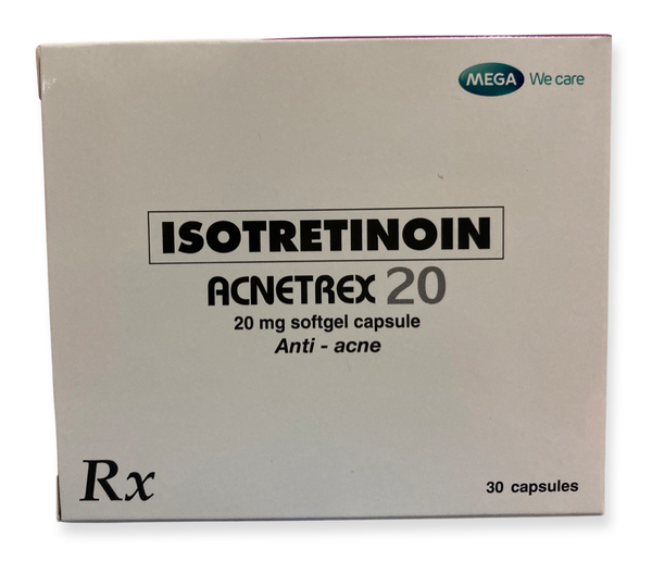 Isotretinoin Capsule (Acnetrex) - Adraneda Dermatology & Cosmetic Surgery Clinic