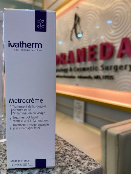 Ivatherm Metrocreme Cream for Rosacea (Facial Redness & Inflammation) - Adraneda Dermatology & Cosmetic Surgery Clinic
