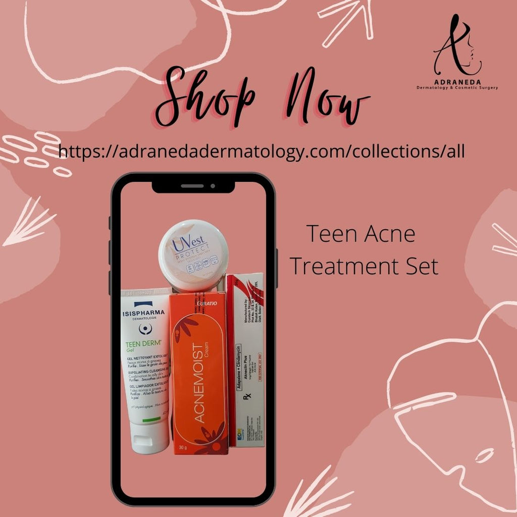 Teen Acne Treatment Set - Adraneda Dermatology & Cosmetic Surgery Clinic