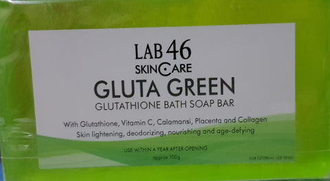 Gluta Green Glutathione Bath Soap Bar