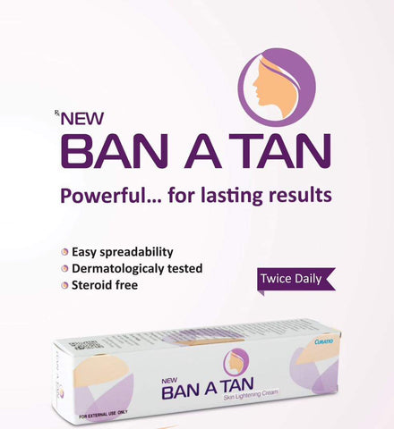 Ban-a-tan whitening cream - Adraneda Dermatology & Cosmetic Surgery Clinic